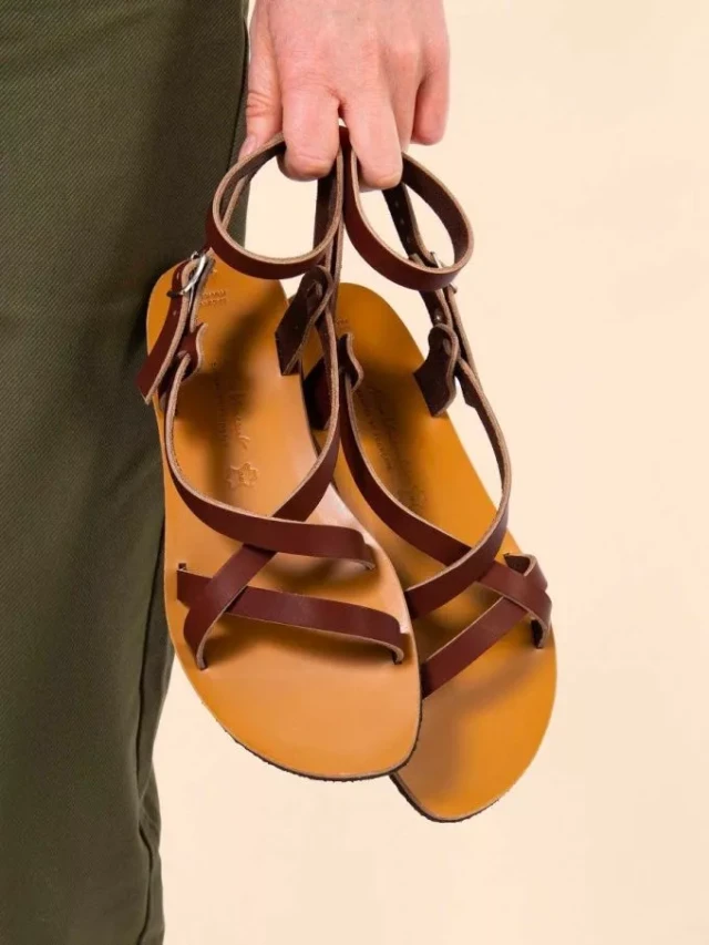 Max Vincent - Delphe cuir tannage vegetal marron femme