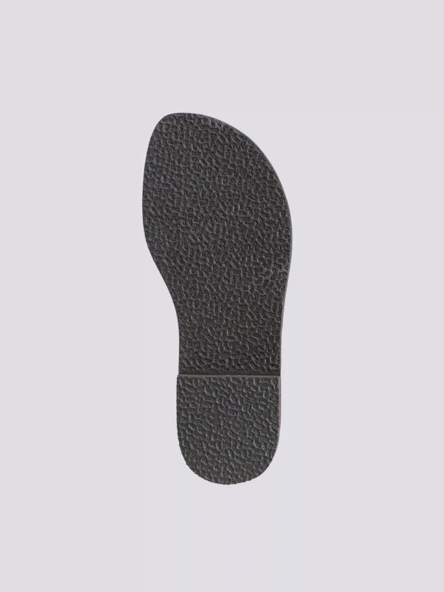 MAX VINCENT - TONGS DUNE cuir tannage vegetal naturel Femme