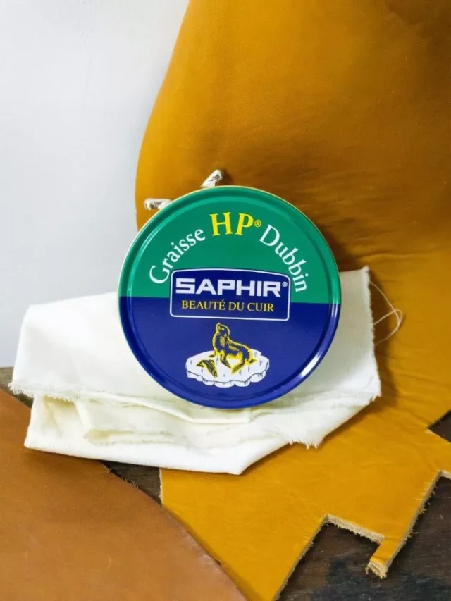 Max Vincent - Graisse d’entretien cuir saphir