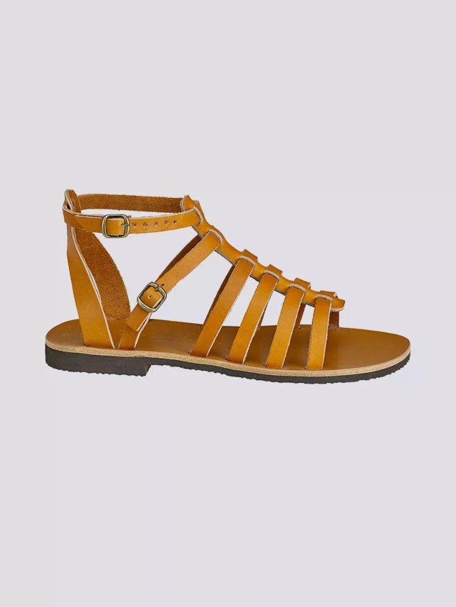MAX VINCENT - TROPEZIENNE OSIRIS cuir tannage vegetal naturel Femme