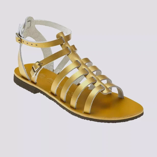 MAX VINCENT - TROPEZIENNE OSIRIS cuir tannage vegetal vieil or Femme