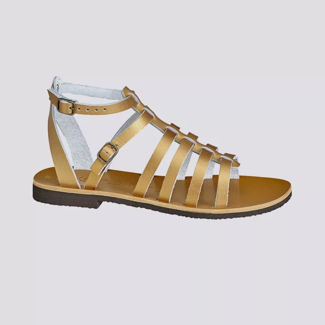 MAX VINCENT - TROPEZIENNE OSIRIS cuir tannage vegetal vieil or Femme