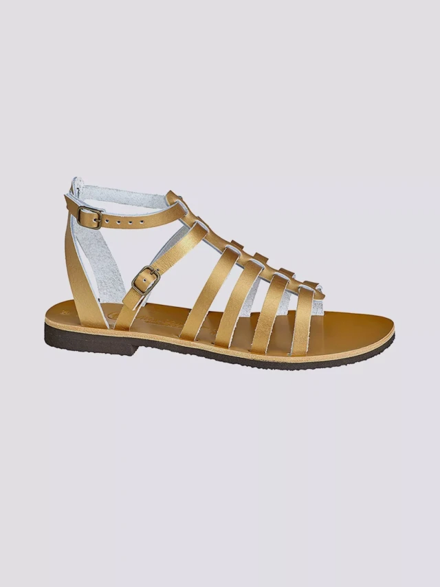 MAX VINCENT - TROPEZIENNE OSIRIS cuir tannage vegetal vieil or Femme