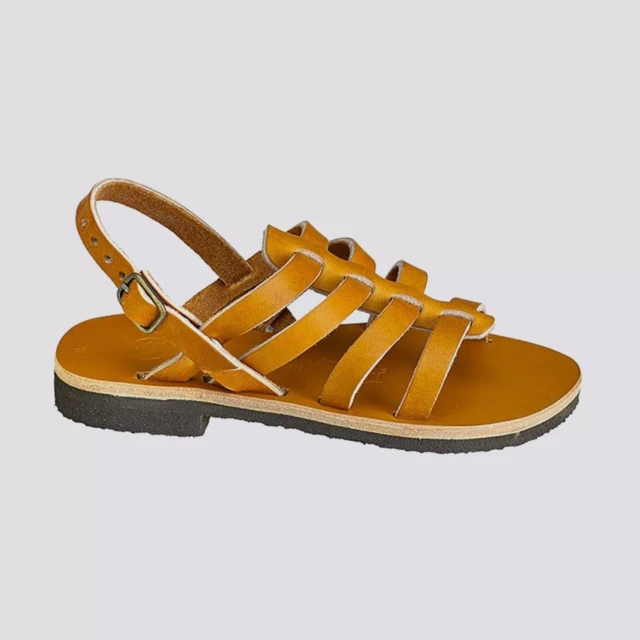 MAX VINCENT - TROPEZIENNE PAMPELONE cuir tannage vegetal naturel Enfant
