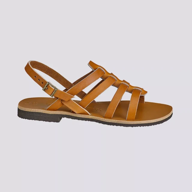 MAX VINCENT - TROPEZIENNE PAMPELONE cuir tannage vegetal naturel Femme