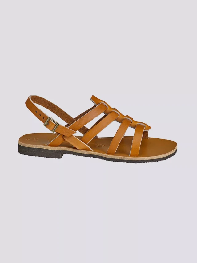 MAX VINCENT - TROPEZIENNE PAMPELONE cuir tannage vegetal naturel Femme