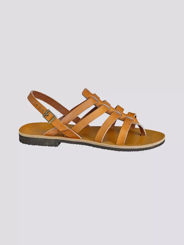 MAX VINCENT - TROPEZIENNE POMPEI cuir tannage vegetal naturel Femme