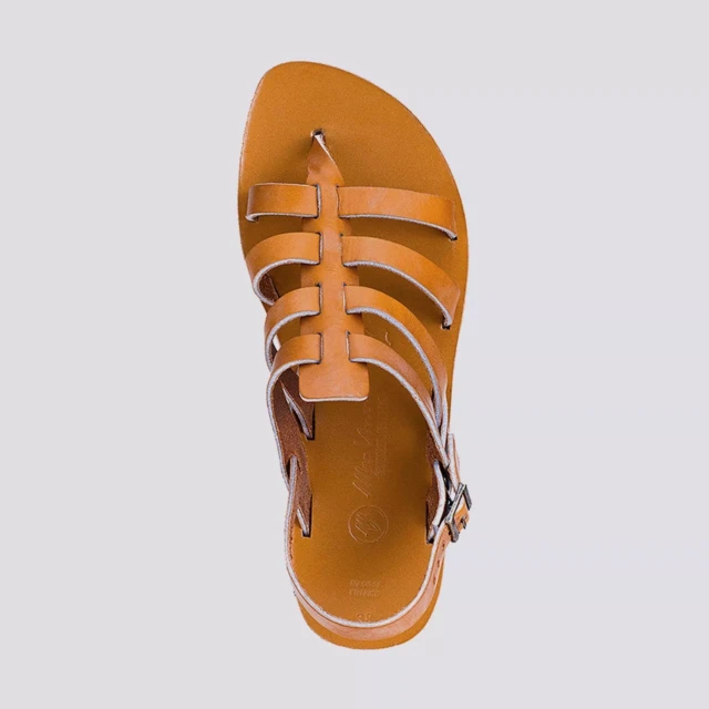 MAX VINCENT - TROPEZIENNE POMPEI cuir tannage vegetal naturel Femme
