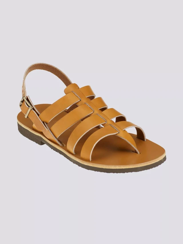 MAX VINCENT - TROPEZIENNE ROME cuir tannage vegetal naturel Homme