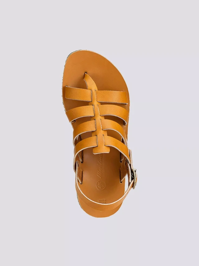 MAX VINCENT - TROPEZIENNE ROME cuir tannage vegetal naturel Homme