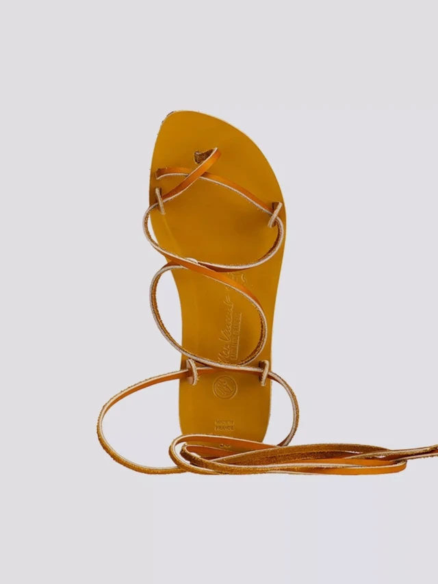 MAX VINCENT - SPARTIATES cuir tannage vegetal naturel Femme