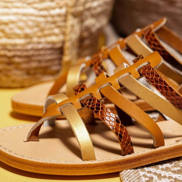 MAX VINCENT - TROPEZIENNE LA BRILLANTE cuir tannage vegetal brillante Femme