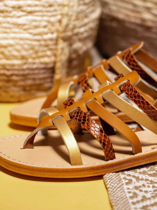 MAX VINCENT - TROPEZIENNE LA BRILLANTE cuir tannage vegetal brillante Femme