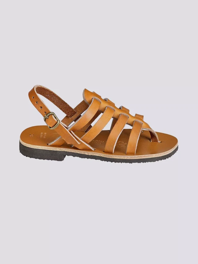 MAX VINCENT - TROPEZIENNE cuir tannage vegetal naturel Enfant
