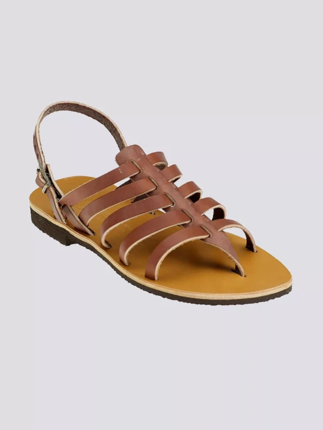 MAX VINCENT - TROPEZIENNE cuir tannage vegetal marron Femme
