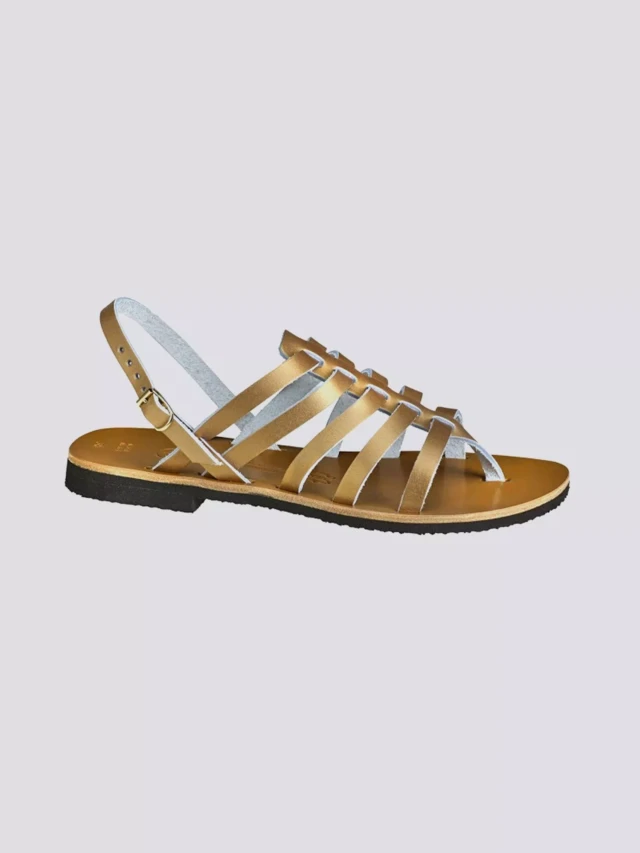 MAX VINCENT - TROPEZIENNE cuir tannage vegetal vieil or Femme