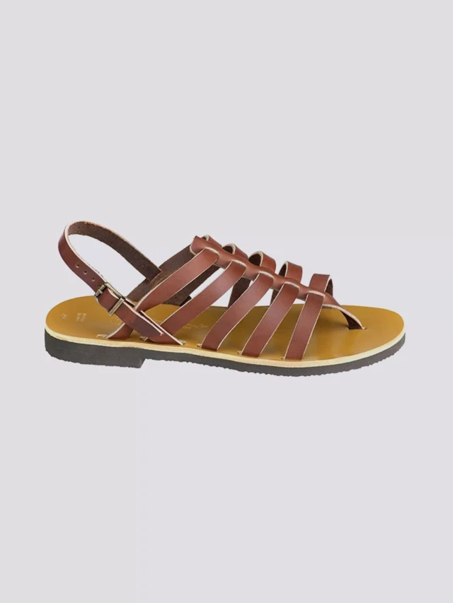 MAX VINCENT - TROPEZIENNE cuir tannage vegetal marron Homme