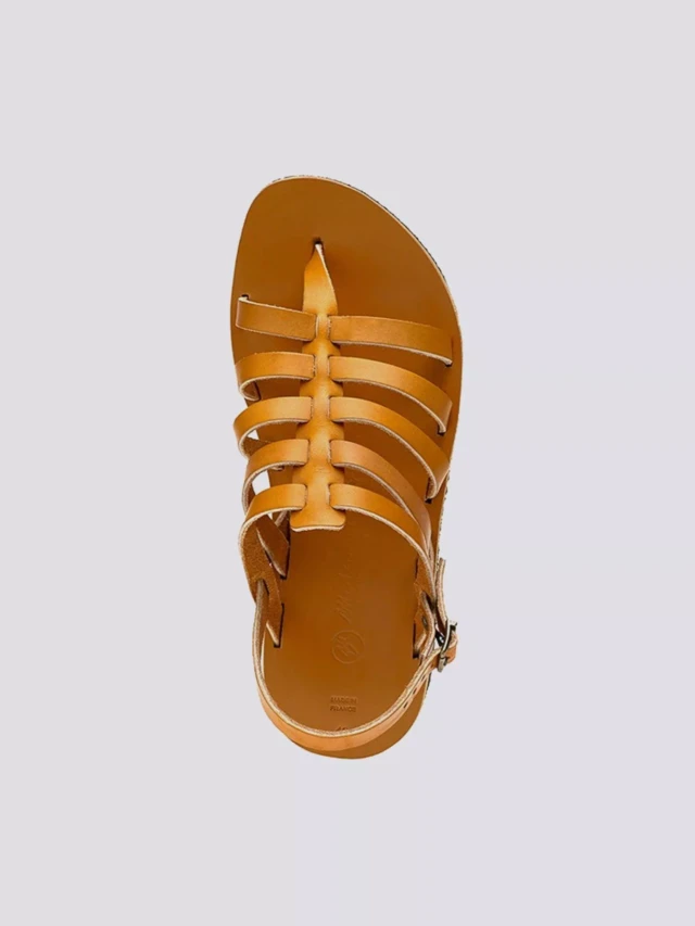 MAX VINCENT - TROPEZIENNE cuir tannage vegetal naturel Homme