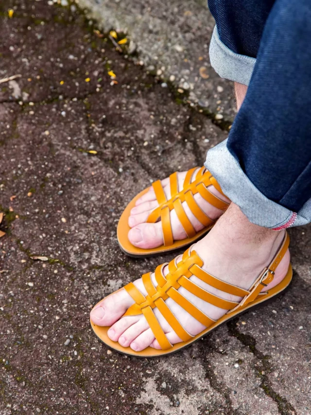 MAX VINCENT - TROPEZIENNE cuir tannage vegetal naturel Homme