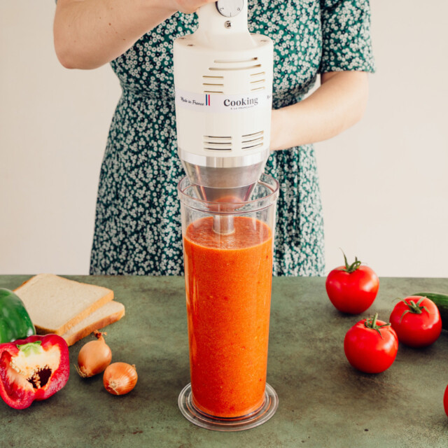 - Mixeur plongeant MAXIPRO rouge Couleurs Rouge