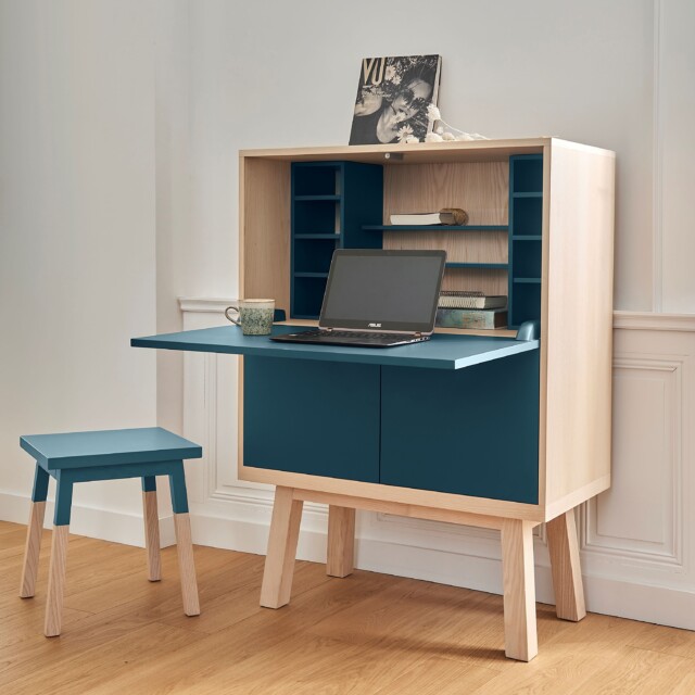 MonPetitMeubleFrancais-secretaire-bleue