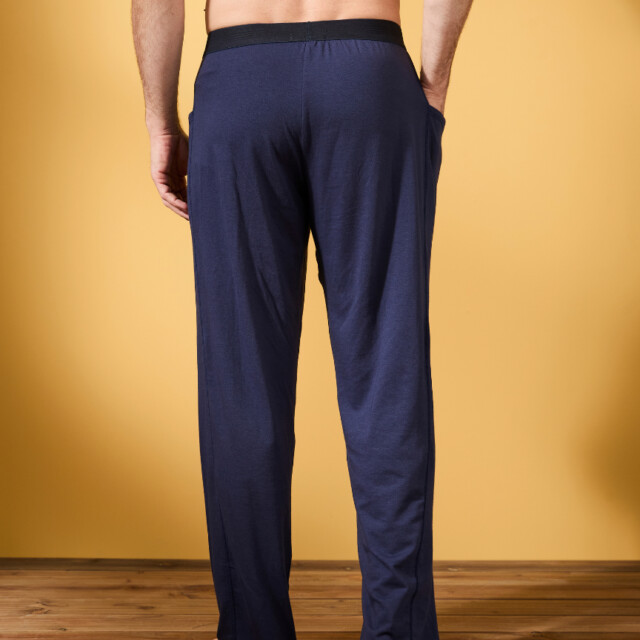 Lemahieu - Pantalon coton modal - Marine - Homme