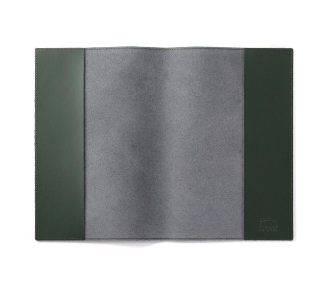 Lavoisier Maroquinier - Protège agenda 17.5x9.5 en cuir - PH505 Vert