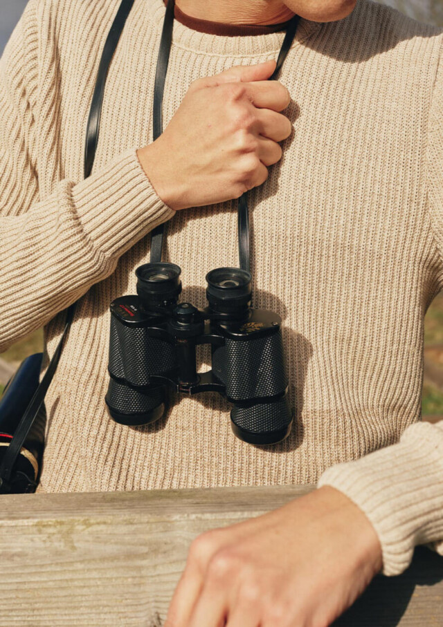 Montlimart - PULL BIOME ECRU / MARRON