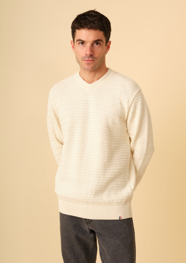 Montlimart - PULL GENEREUX ECRU