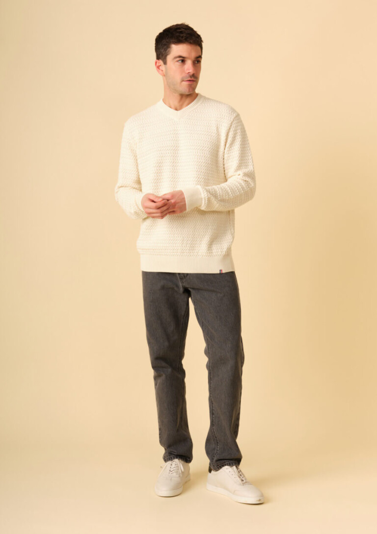 Montlimart - PULL GENEREUX ECRU