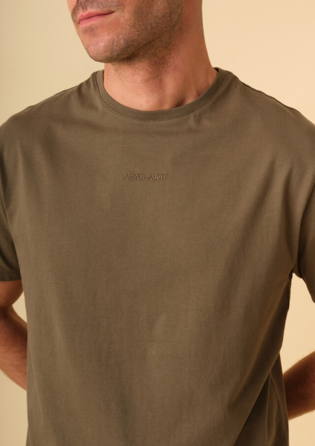 Montlimart - PYJAMA CHARLIE KAKI ET RAYURES ENSEMBLE DE PYJAMA