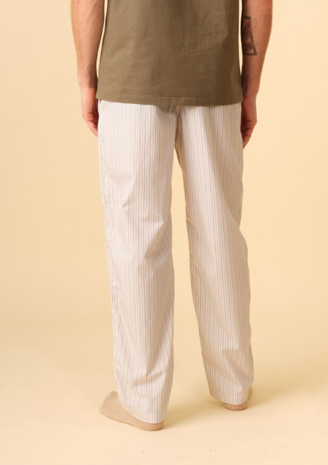 Montlimart - PYJAMA CHARLIE KAKI ET RAYURES ENSEMBLE DE PYJAMA