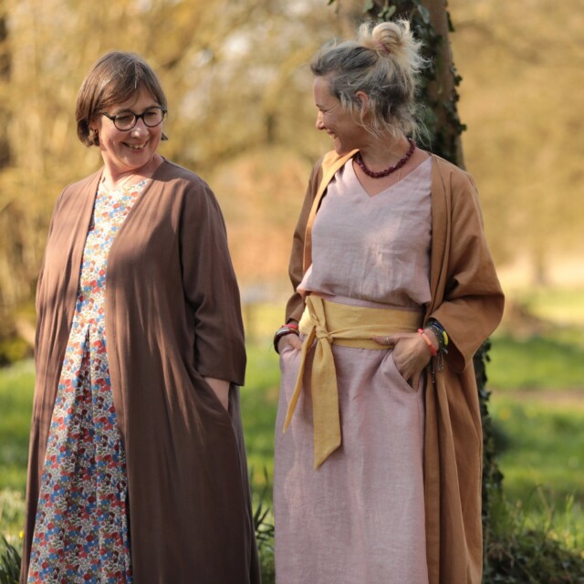 Quintessence - Robe Louisa - Coton Petit floral poétique