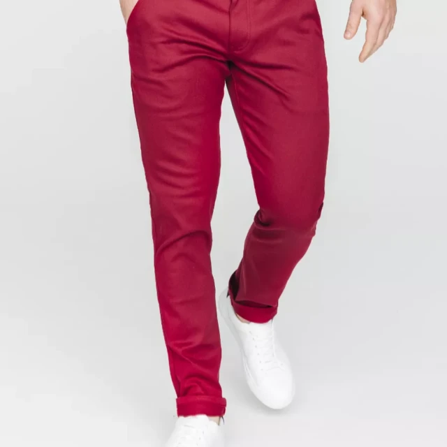 1083 - CEINTURE BOUCLE CARREE 810 cuir bordeaux Unisexe