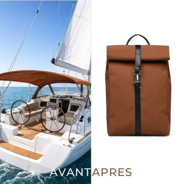 Saint-Lazare - Sac à dos made in france - Jack marron