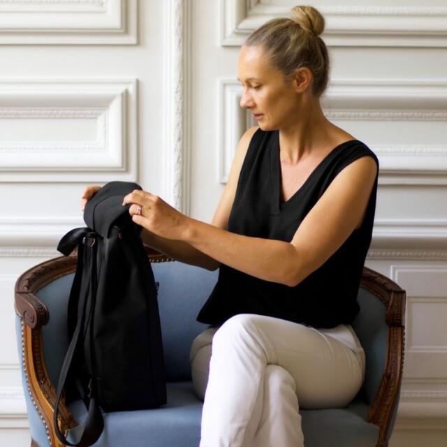 Saint-Lazare - Sac à dos Made in France - Jack noir