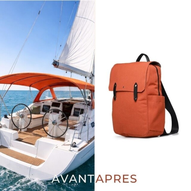 Saint-Lazare - Sac à dos Made in France - Paul rouille