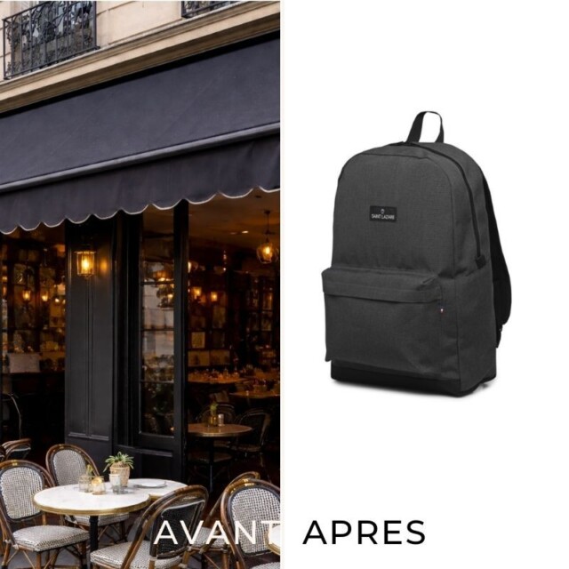 Saint-Lazare - Sac à dos Made in France - Jules gris