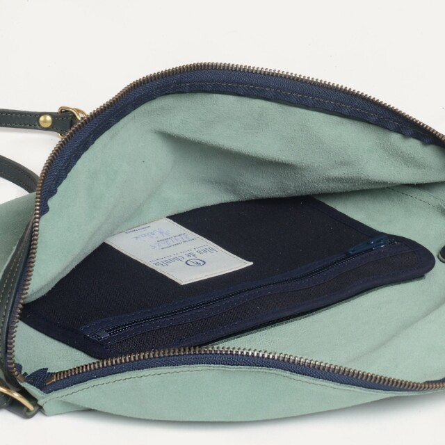 Bleu De Chauffe - Sac banane Bea - Vert jade
