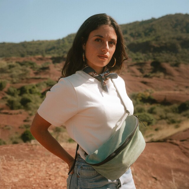 Bleu De Chauffe - Sac banane Bea - Vert jade