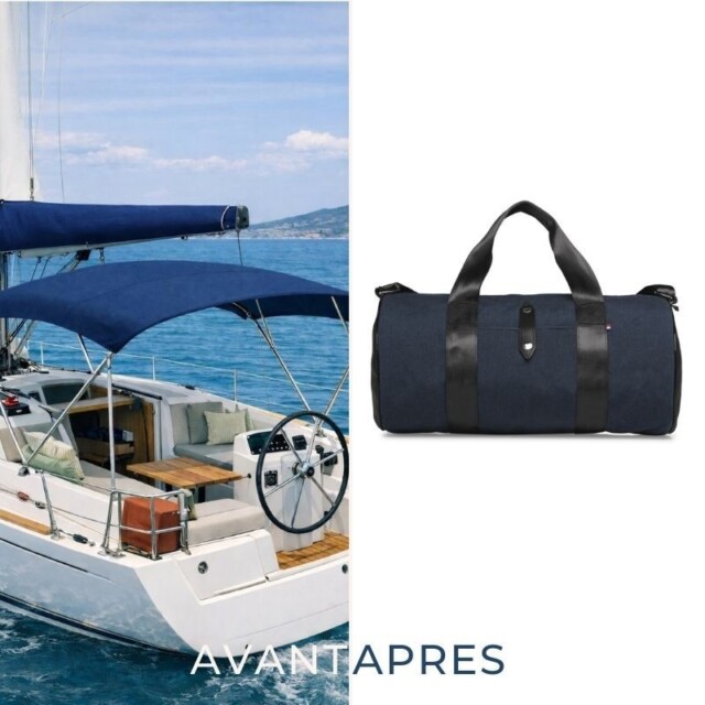 Saint-Lazare - Sac polochon bleu