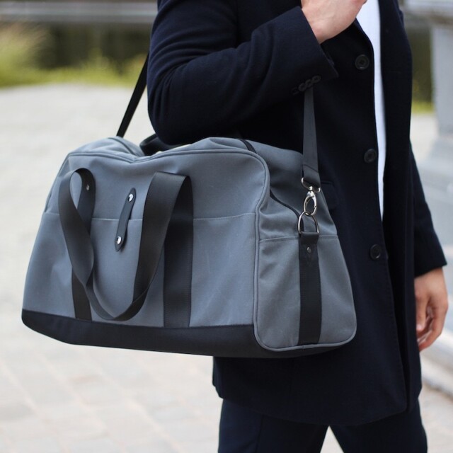 Saint-Lazare - Sac de voyage gris