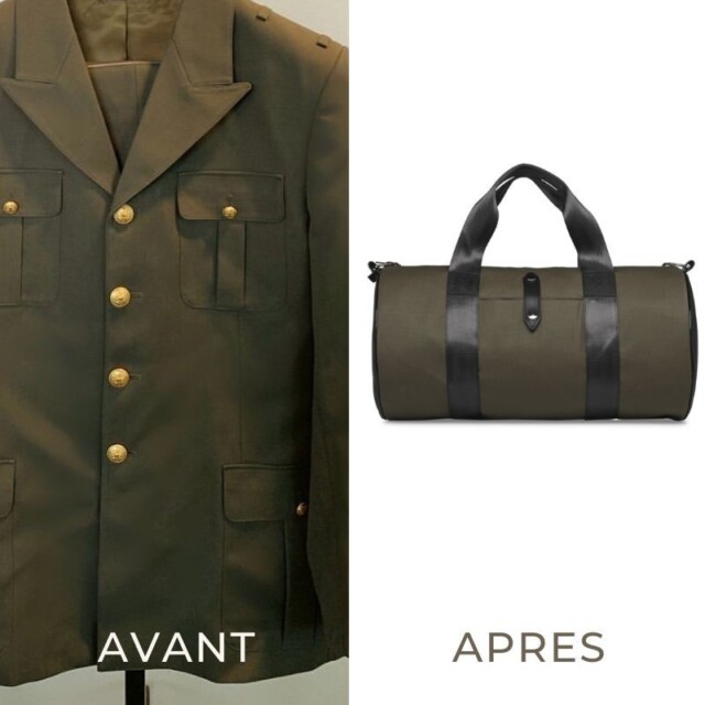 Saint-Lazare - sac polochon kaki