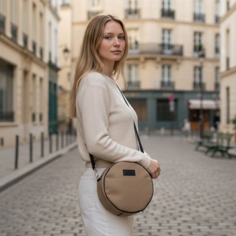 Saint-Lazare - Sac à main Raphaëlle - beige