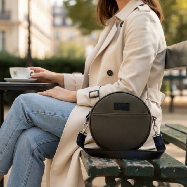 Saint-Lazare - Sac à main Raphaëlle - kaki