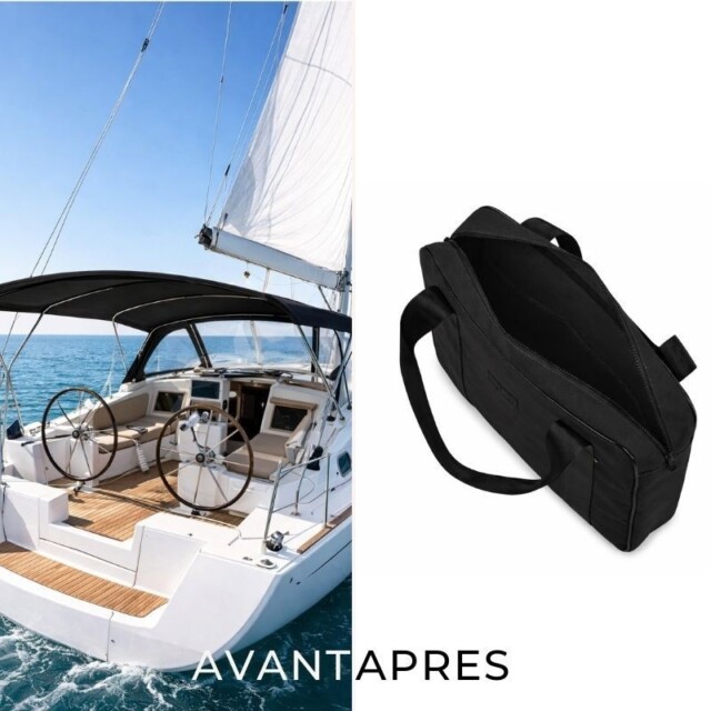 Saint-Lazare - Sacoche ordi portable - Noir