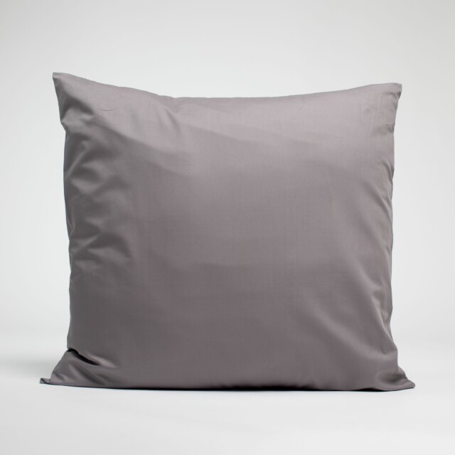 Dejorine - Taies d'oreiller X2 en Satin de coton - Cendre