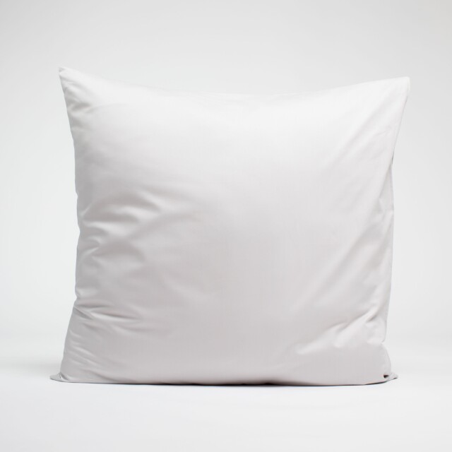 Dejorine - Taies d'oreiller X2 en Satin de coton - Blanc argenté