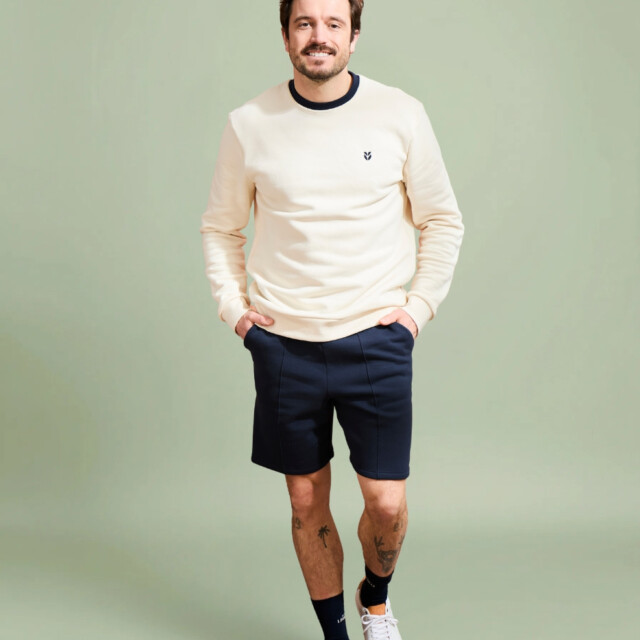 Lemahieu - Short molleton - Marine