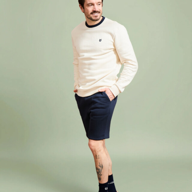 Lemahieu - Short molleton - Marine